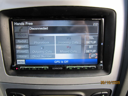 Εγκατάσταση οθόνης 2Din Kenwood σε Hyundai Santa-Fe