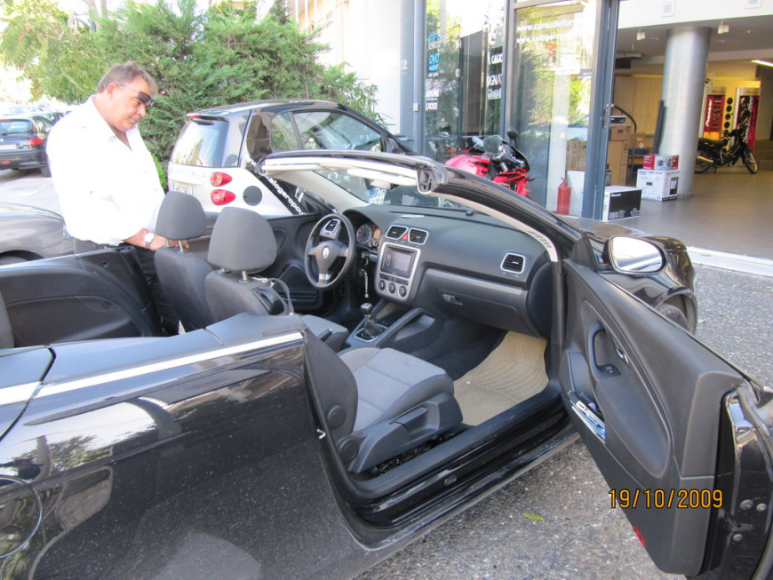 Εγκατάσταση οθόνης 2Din Pioneer σε VW Eos