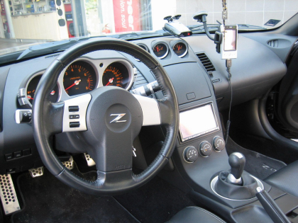 Εγκατάσταση οθόνης 2Din Kenwood σε Nissan 350 Z