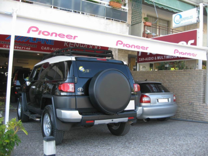 Εγκατάσταση οθόνης 2Din Kenwood σε Toyota FJ Cruiser