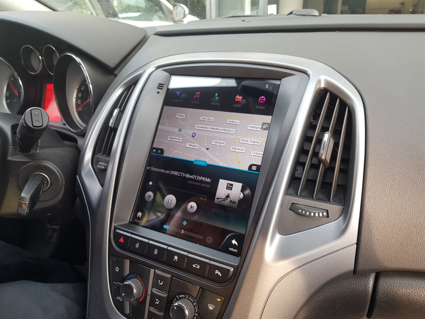 Εγκατάσταση οθόνης Lenovo Tesla Style σε Opel Astra J