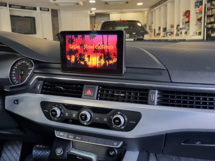 Αναβάθμιση εργοστασιακής οθόνης με Ασύρματο Wireless Apple CarPlay/Android Auto σε Audi A5 F5 του 2016