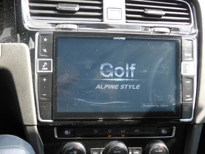 Εγκατάσταση οθόνης Alpine σε VW Golf 7