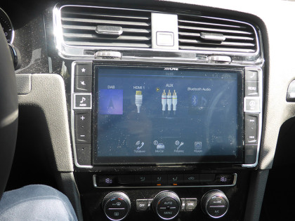 Εγκατάσταση οθόνης Alpine σε VW Golf 7