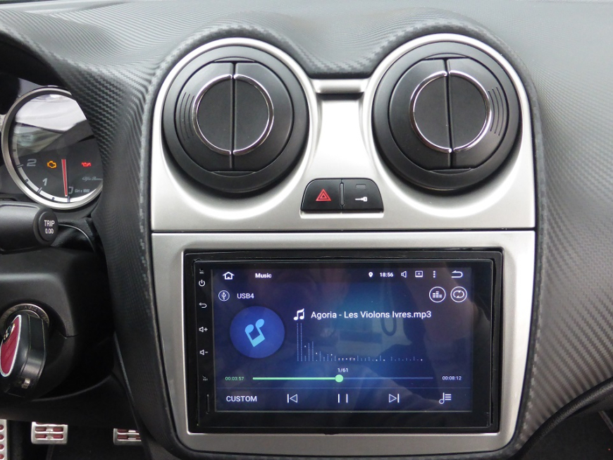 Εγκατάσταση 2Din LM Oθόνης σε Alfa Romeo Mito