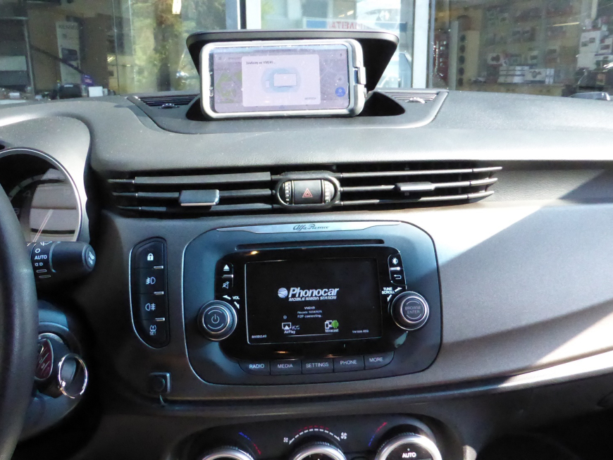 Εγκατάσταση TV Tuner, Mirrolink και Wi-Fi σε Alfa Romeo Giulietta