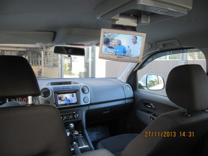 Εγκατάσταση οθόνης 2Din Kenwood σε VW Amarok του 2013