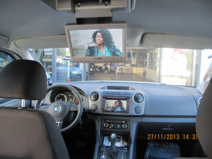 Εγκατάσταση οθόνης 2Din Kenwood σε VW Amarok του 2013
