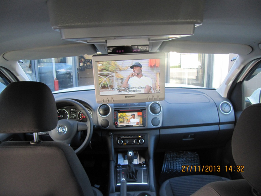 Εγκατάσταση οθόνης 2Din Kenwood σε VW Amarok του 2013