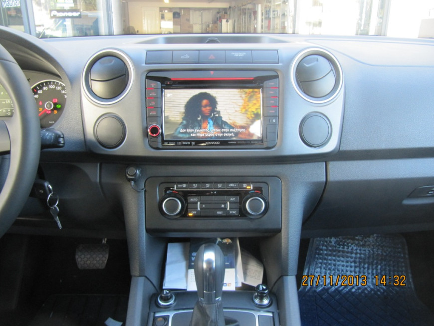 Εγκατάσταση οθόνης 2Din Kenwood σε VW Amarok του 2013