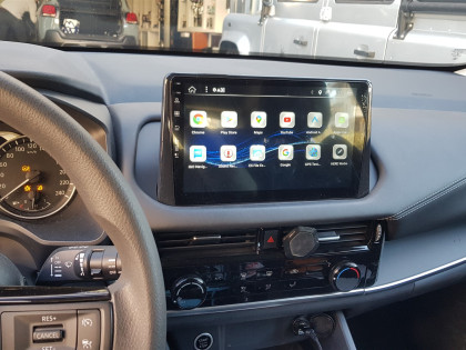 Εγκατάσταση οθόνης της Digital IQ με Wireless Apple Car Play/Android Auto σε Nissan Qashqai του 2022