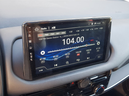 Εγκατάσταση οθόνης της Digital IQ με Wireless Apple Car Play/Android Auto σε Nissan Qashqai του 2022