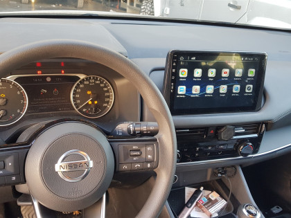 Εγκατάσταση οθόνης της Digital IQ με Wireless Apple Car Play/Android Auto σε Nissan Qashqai του 2022