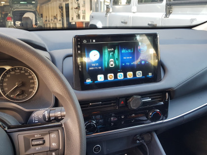 Εγκατάσταση οθόνης της Digital IQ με Wireless Apple Car Play/Android Auto σε Nissan Qashqai του 2022