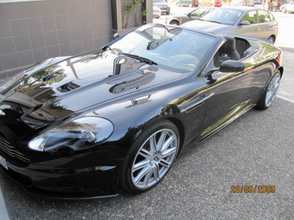 Εγκατάσταση Laser Jammer Blinder σε Aston Martin Vantage DB9 (MX45)