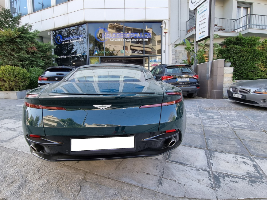 Εγκατάσταση Apple Car Play/Android Auto σε Aston Martin BD11