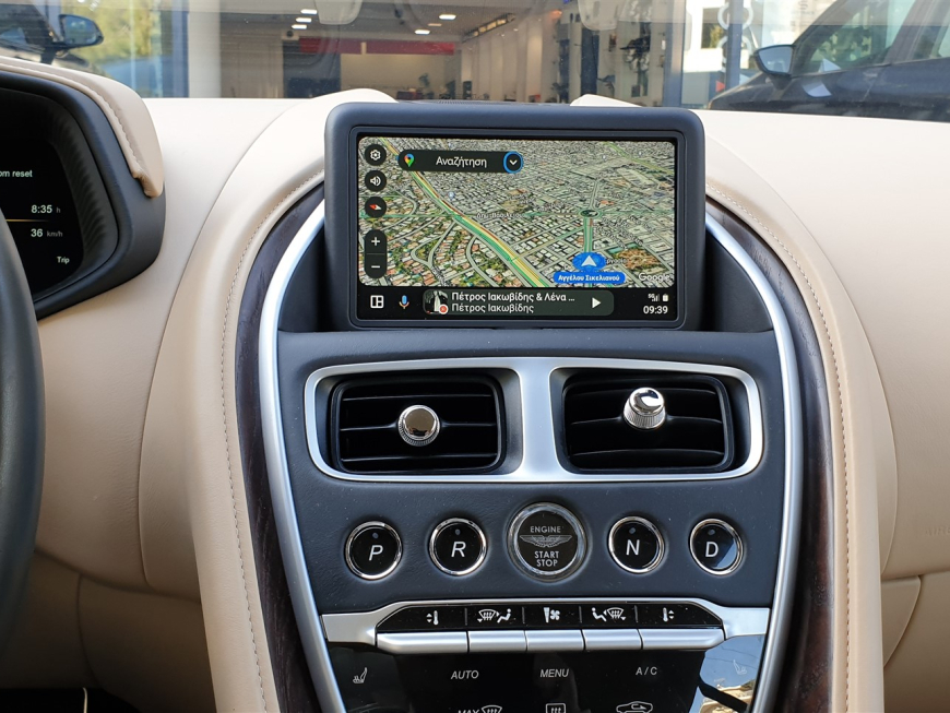 Εγκατάσταση Apple Car Play/Android Auto σε Aston Martin BD11