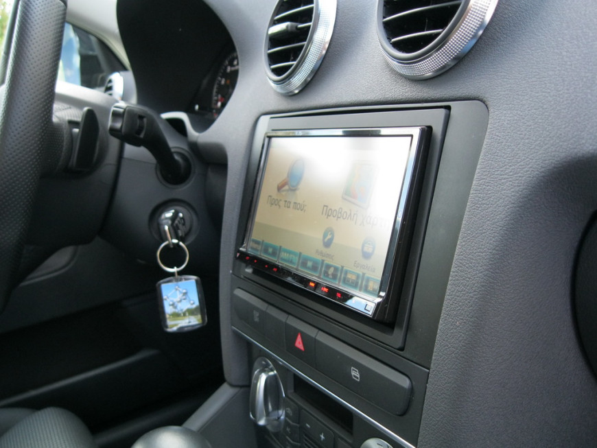 Εγκατάσταση οθόνης 2Din Kenwood σε Audi A3