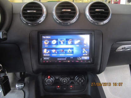 Εγκατάσταση οθόνης 2Din Kenwood σε Audi TT Cabrio του 2013