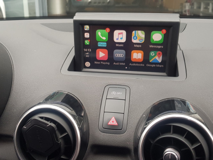 Αναβάθμιση εργοστασιακής οθόνης με Ασύρματο Wireless Apple CarPlay/Android Auto σε  Audi A1 8X