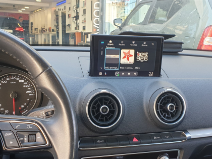  Αναβάθμιση εργοστασιακής οθόνης με Ασύρματο Wireless Apple CarPlay/Android Auto σε Audi A3 8V 