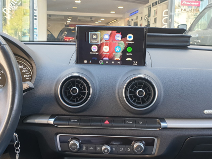  Αναβάθμιση εργοστασιακής οθόνης με Ασύρματο Wireless Apple CarPlay/Android Auto σε Audi A3 8V 