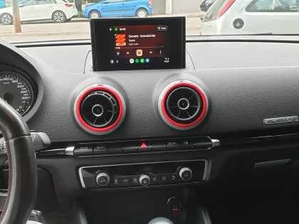 Αναβάθμιση εργοστασιακής οθόνης με Ασύρματο Wireless Apple CarPlay/Android Auto σε Audi S3 8V