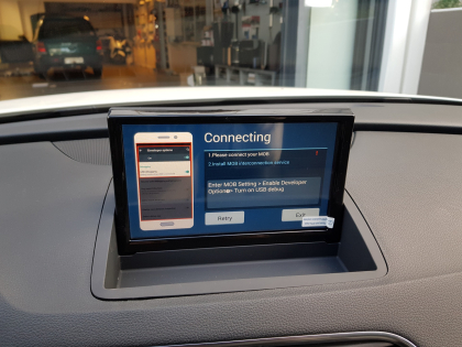 Εγκατάσταση Android οθόνης σε Audi Q3 8U