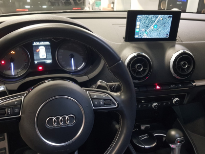  Αναβάθμιση εργοστασιακής οθόνης με Ασύρματο Wireless Apple CarPlay/Android Auto σε Audi S3 8V