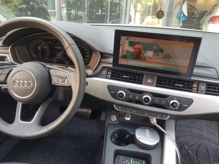 Αναβάθμιση εργοστασιακής οθόνης με Tv Tuner Dvbt σε Audi A4 B9/8W Αllroad Quattro του 2021