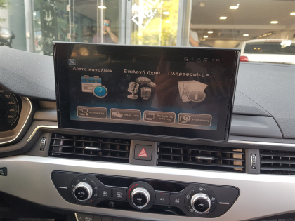Αναβάθμιση εργοστασιακής οθόνης με Tv Tuner Dvbt  σε Audi A4 B9/8W Αllroad Quattro του 2021