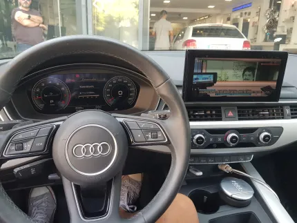 Αναβάθμιση εργοστασιακής οθόνης με Tv Tuner Dvbt σε Audi A4 B9/8W Αllroad Quattro του 2021