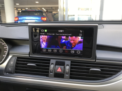 Αναβάθμιση εργοστασιακής οθόνης με Ασύρματο Wireless Apple CarPlay/Android Auto σε Audi A6 4G