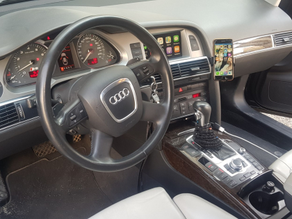 Αναβάθμιση εργοστασιακής οθόνης με Wireless Apple CarPlay/Android Auto σε Audi RS6 4F