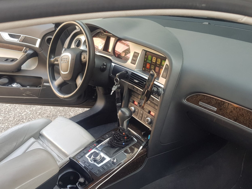 Αναβάθμιση εργοστασιακής οθόνης με Wireless Apple CarPlay/Android Auto σε Audi RS6 4F