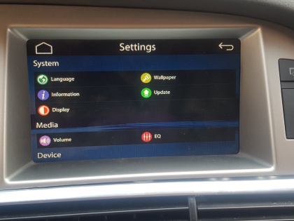 Αναβάθμιση εργοστασιακής οθόνης με Wireless Apple CarPlay/Android Auto σε Audi RS6 4F