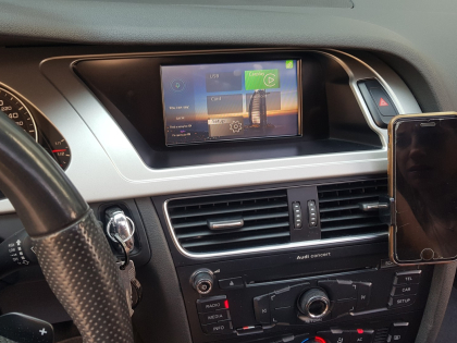 Αναβάθμιση εργοστασιακής οθόνης με Wireless Apple CarPlay/Android Auto σε Audi All Road