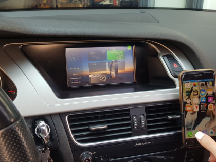 Αναβάθμιση εργοστασιακής οθόνης με Wireless Apple CarPlay/Android Auto σε Audi All Road