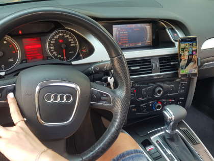 Αναβάθμιση εργοστασιακής οθόνης με Wireless Apple CarPlay/Android Auto σε Audi All Road