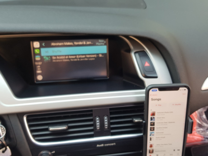 Αναβάθμιση εργοστασιακής οθόνης με Wireless Apple CarPlay/Android Auto σε Audi All Road