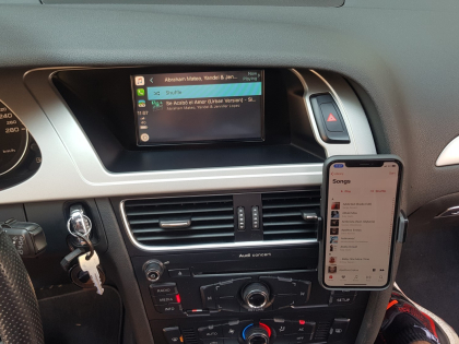 Αναβάθμιση εργοστασιακής οθόνης με Wireless Apple CarPlay/Android Auto σε Audi All Road