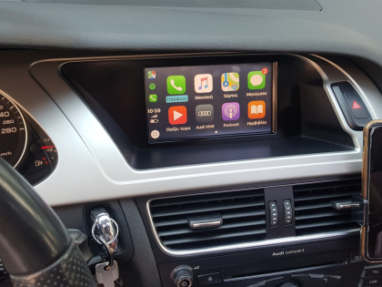 Αναβάθμιση εργοστασιακής οθόνης με Wireless Apple CarPlay/Android Auto σε Audi All Road