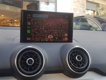 Αναβάθμιση εργοστασιακής οθόνης με Ασύρματο Wireless Apple CarPlay/Android Auto σε Audi Q2 GA 