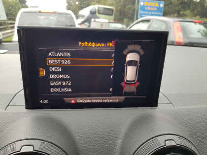 Εγκατάσταση του εργοστασιακού complete kit αισθητήρων παρκαρίσματος σε Audi Q2 του 2017