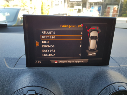 Εγκατάσταση του εργοστασιακού complete kit αισθητήρων παρκαρίσματος σε Audi Q2 του 2017