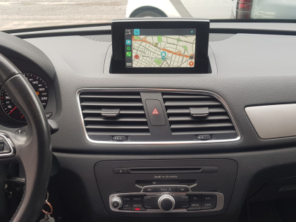 Αναβάθμιση εργοστασιακής οθόνης με Ασύρματο Wireless Apple CarPlay/Android Auto σε Audi Q3