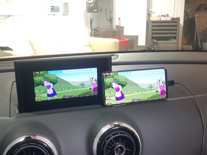 Αναβάθμιση εργοστασιακής οθόνης με Ασύρματο Wireless Apple CarPlay/Android Auto σε Audi Q3 8V