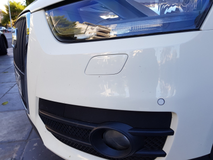 Εγκατάσταση οθόνης 8" με Navigation & Bluetooth σε Audi Q3 8U