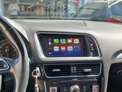 Αντικατάσταση εργοστασιακής οθόνης Concert με νέα Alpine X-703D σε Audi Q5 8R