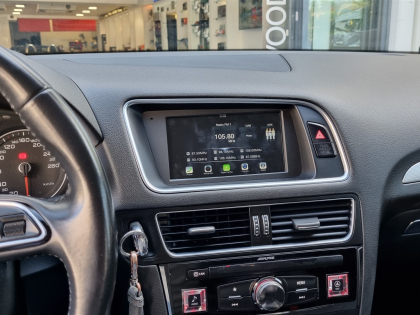 Αντικατάσταση εργοστασιακής οθόνης Concert με νέα Alpine X-703D σε Audi Q5 8R